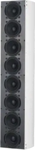 Tannoy QFLEX 32 активная звуковая колонна, DSP управление верт. лучём, НЧ:16х3", ВЧ 16x1", 32х100Вт, 130Гц-20кГц, вход аналоговый и AES/EBU-0