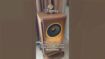 @AudioAdvice Live 2024: Tannoy Supertweeter-Go/Tannoy Stirling III LZ Special Edition
