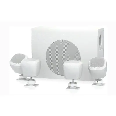SAT SUB 4PACK WH TANNOY Комплект сабвуфер и 4 колонки-сателлита-0