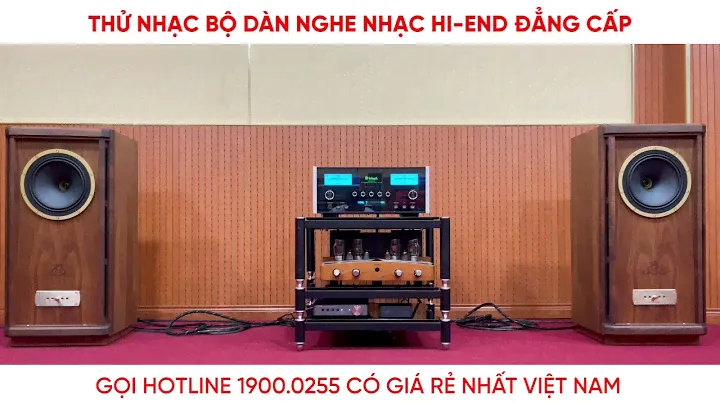 Loa Tannoy Stirling GR + Amply McIntosh MA8900 - Ngọt Ngào - Ấm Áp - Tinh Tế
