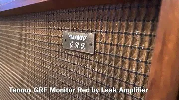 【Audio】Tannoy GRF Monitor Red