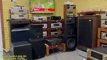 Trọn bộ karaoke gia đình. Toàn hàng chất. Tannoy VX8 + Sup JBL PB-12+ Amply Cali + Mic shure beta58A