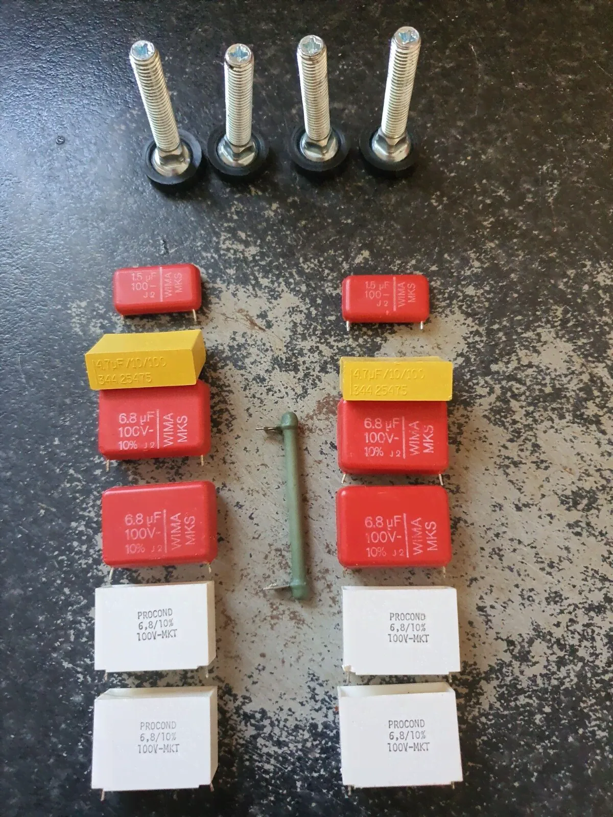 Tannoy Berkeley Capacitors, Original