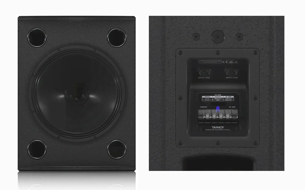 TANNOY VX 12HP - пассивная акустическая система, 12', 350 Вт, 8Ом, 55 Гц - 38 кГц, 120дБ-3