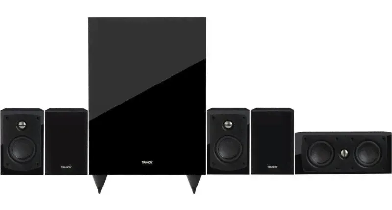 Комплект 5.1 акустических систем Tannoy System HTS 101 (HTS 5.0 + HTS Sub) black gloss