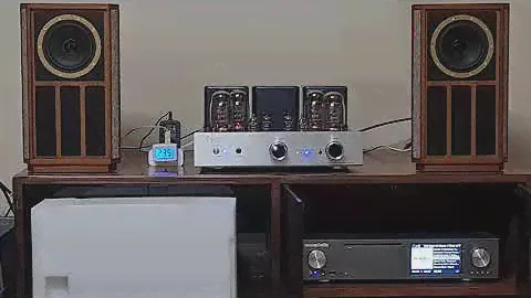 HiFi System. Tannoy Prestige Autograph Mini speakers. It's Now Or Never