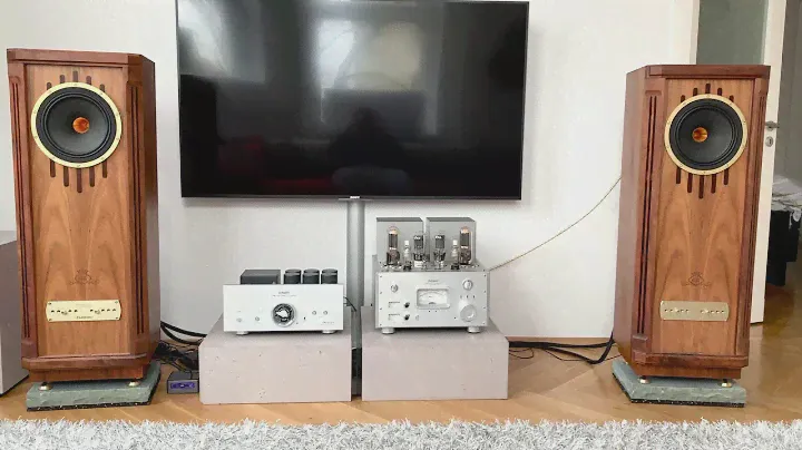 Tannoy Kensington GR on Line Magnetic 512CA and 219iA playing Sting
