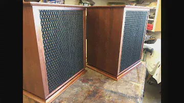 How to Reveneer Tannoy Lancaster Speakers and create a hardwood stand