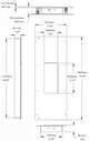 Tannoy IW 62 BACKCAN короб монтируемый в стену для установки IW 62S
