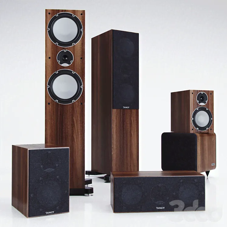 tannoy-mercury-7 2 - Аудиотехника - 3D модель-1
