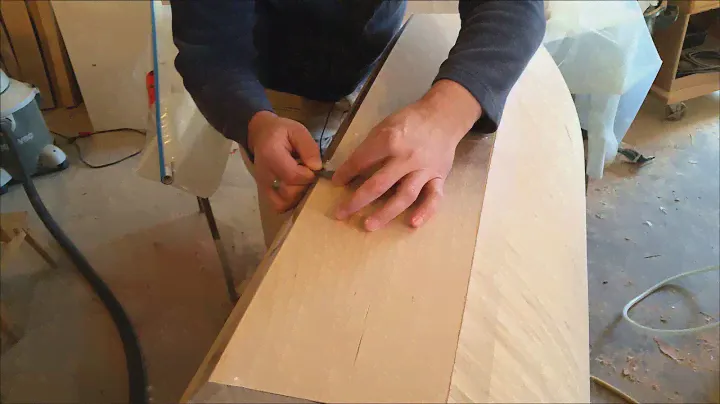 Kravchenko Audio - Speaker - Back of Enclosure Veneer Panel Glueup